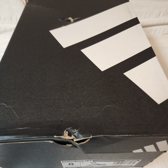 Adidas Women Teal White Stripe Casual Sneakers - Picture 7 of 8